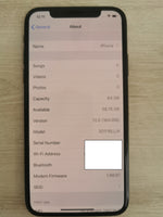 iPhone X Negro 64GB Liberado Certificado Seminuevo